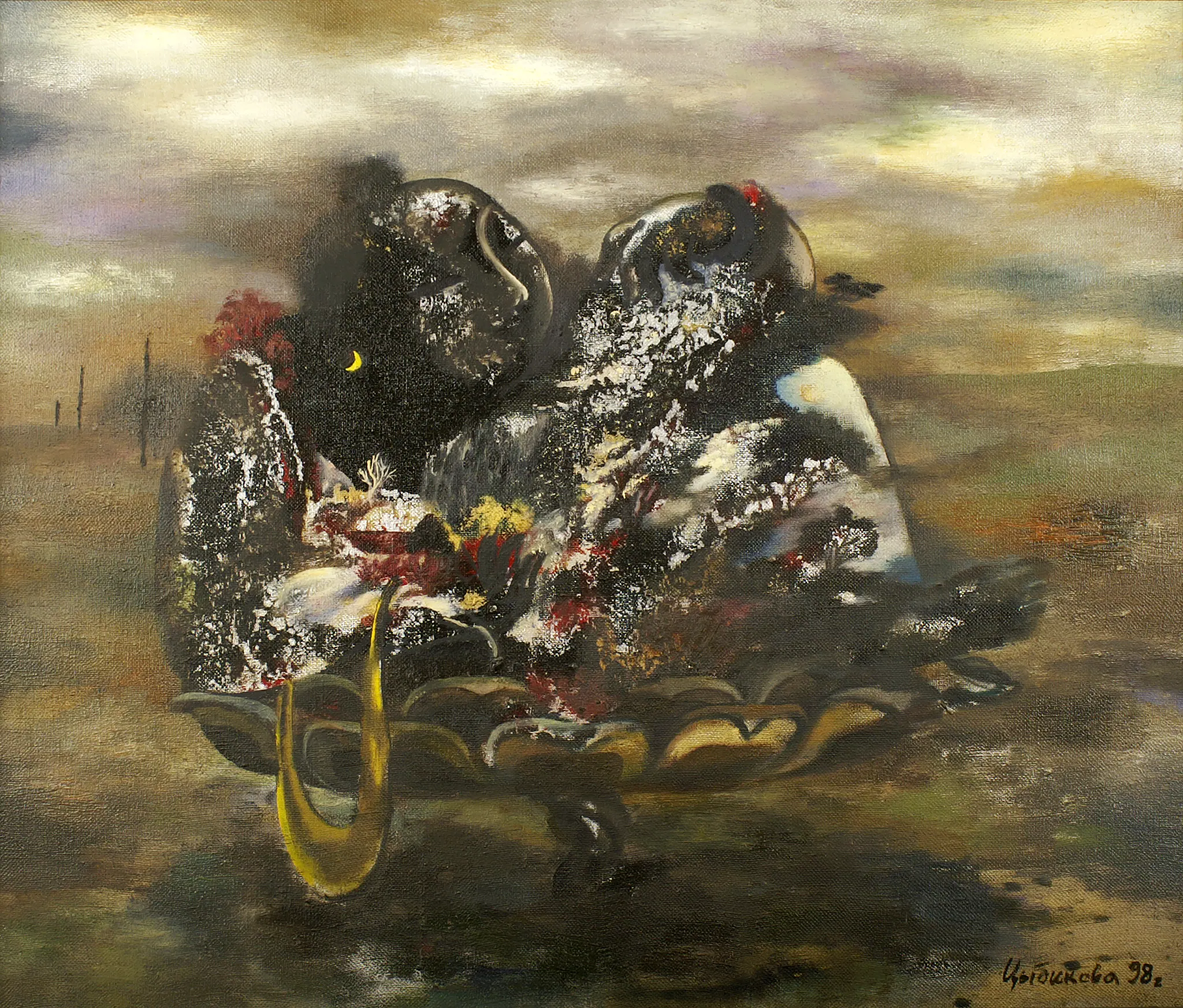 Пейзаж в пейзаже, 1997–1998