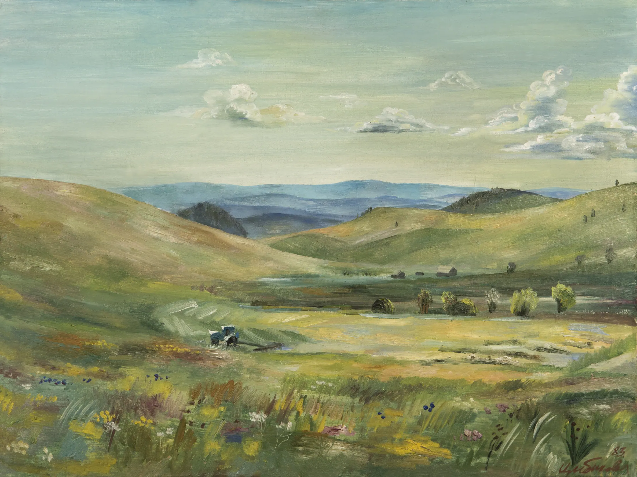 Скошенный луг, 1983