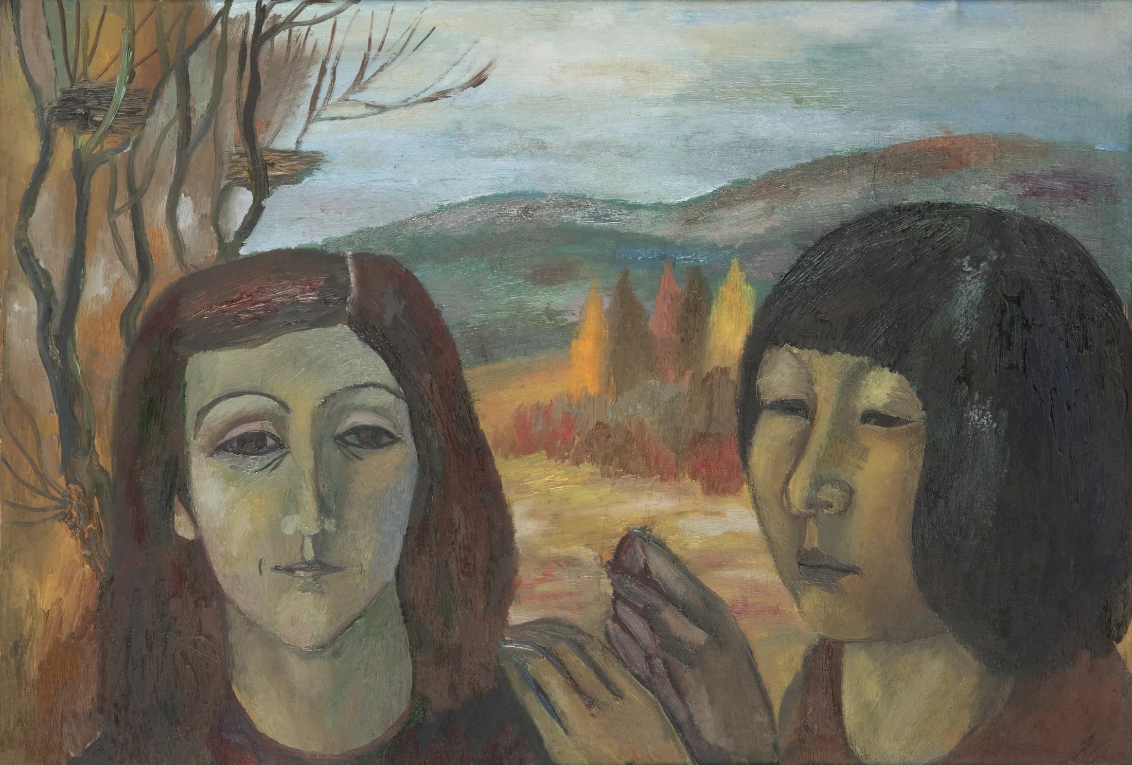 Разговор (Надя Курига и Алла), 1977