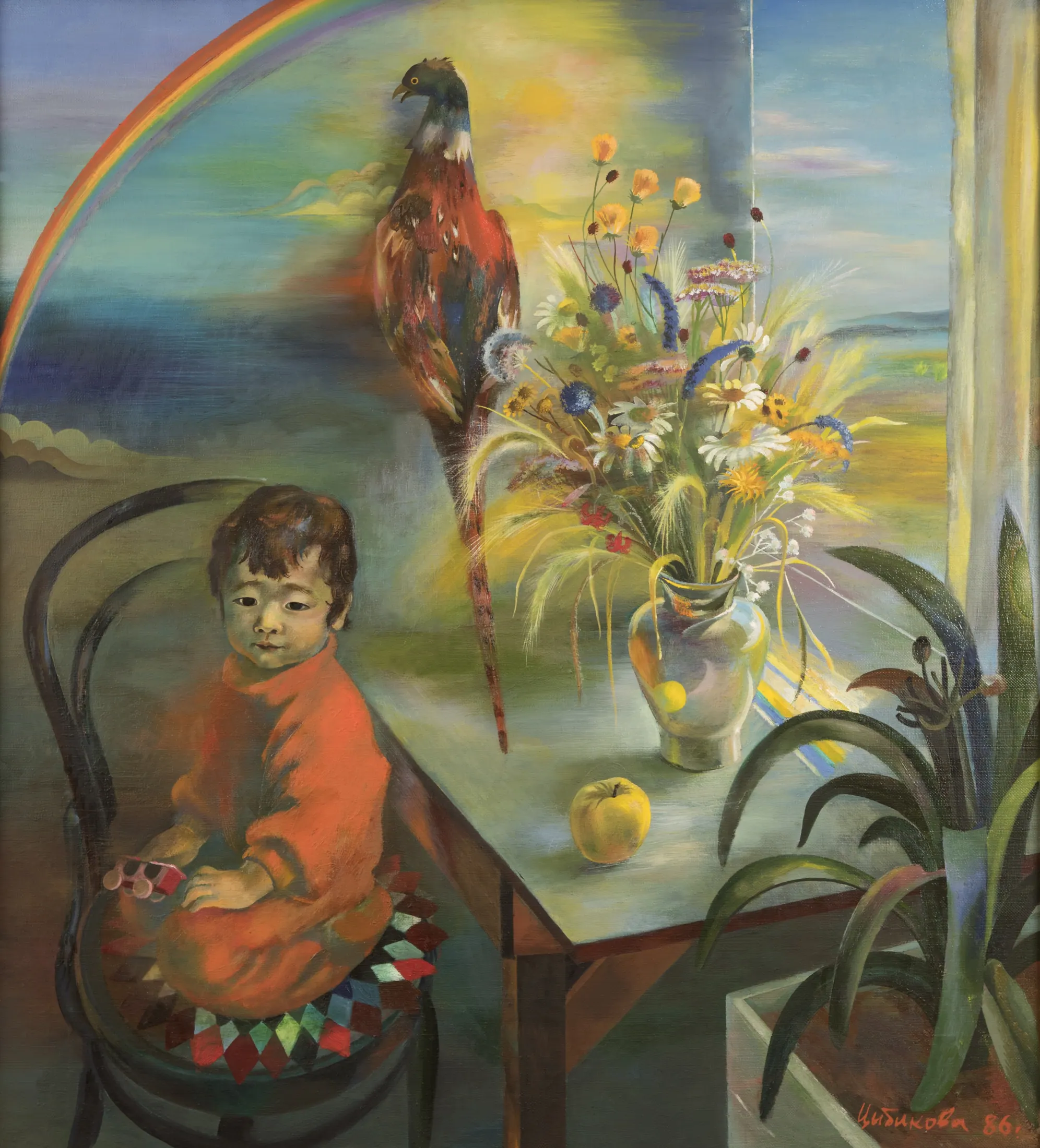 Малыш (портрет сына), 1986