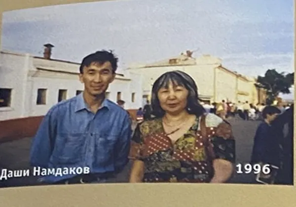 С Даши Намдаковым, 1996
